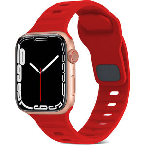 4wrist Silikonový řemínek pro Apple Watch 38/40/41 mm - Red