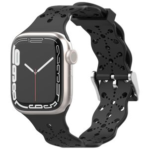 4wrist Silikonový řemínek pro Apple Watch 42/44/45/49 mm - Black