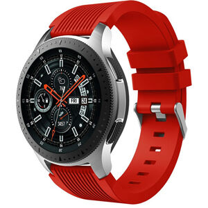 4wrist Silikonový řemínek pro Samsung Galaxy Watch - Červený 20 mm
