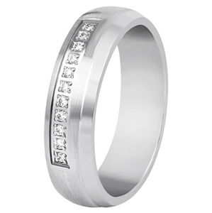 Beneto Dámský snubní prsten z oceli SPD03 51 mm