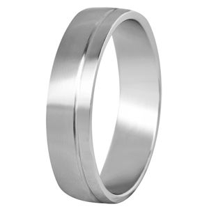 Beneto Pánský snubní prsten z oceli SPP06 62 mm