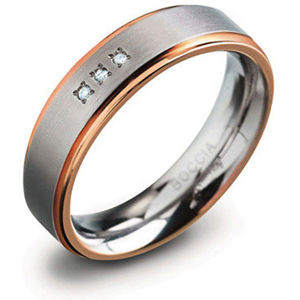 Boccia Titanium Titanový snubní prsten 0134-02 48 mm