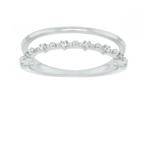 Brilio Silver Okouzlující stříbrný prsten se zirkony GR043W 60 mm