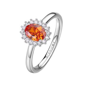 Brosway Elegantní stříbrný prsten Fancy Vitamin Orange FVO19 58 mm