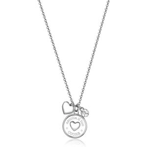 Brosway Ocelový náhrdelník Srdce Chakra BHKL03EN (řetízek, přívěsky)