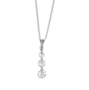 CRYSTalp Elegantní náhrdelník s krystaly Mood 32242.R