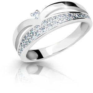 Cutie Jewellery Krásný třpytivý prsten se zirkony Z6820-2544-10-X-2 50 mm