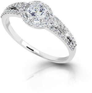 Cutie Jewellery Luxusní prsten se zirkony Z6816–2802-10-X-2 54 mm