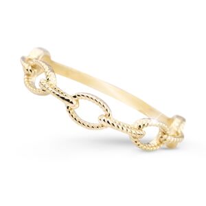 Cutie Jewellery Moderní prsten ze žlutého zlata Z5029-X-1 60 mm