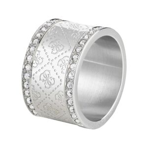 Guess Módní prsten s krystaly JUBR01168JWRH 54 mm