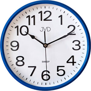 JVD Nástěnné hodiny s tichým chodem HP683 Nástěnné hodiny s tichým chodem - hnědé HP683.5