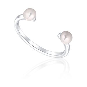 JwL Luxury Pearls Minimalistický prsten s pravými perlami JL0761