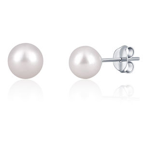 JwL Luxury Pearls Náušnice z pravých mořských perel Akoya JL0659
