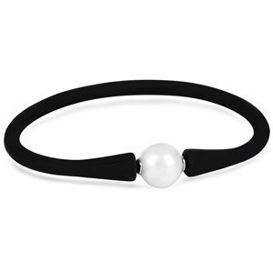JwL Luxury Pearls Sportovní perlový náramek černý JL0344