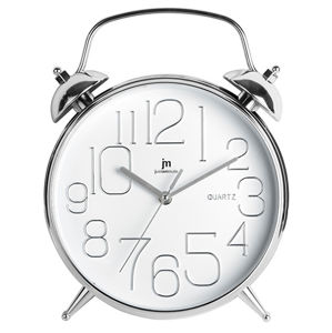 Lowell Nástěnné hodiny ve tvaru budíku 00815B