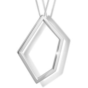 Modesi Stříbrný náhrdelník M46008 (řetízek, přívěsek)