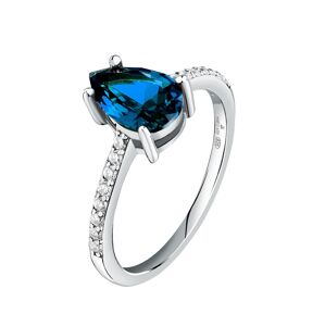 Morellato Elegantní stříbrný prsten se zirkony Tesori SAIW2040 56 mm