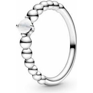 Pandora Stříbrný prsten pro ženy narozené v dubnu 198867C04 58 mm
