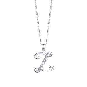 Preciosa Stříbrný náhrdelník písmeno "Z" 5380 00Z (řetízek, přívěsek)