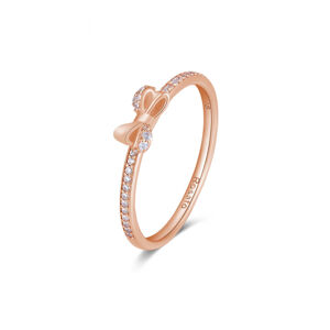 Rosato Krásný bronzový prsten s mašličkou Allegra RZA026 52 mm