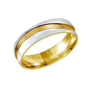 Silvego Snubní ocelový prsten pro muže a ženy MARIAGE RRC2050-M 71 mm