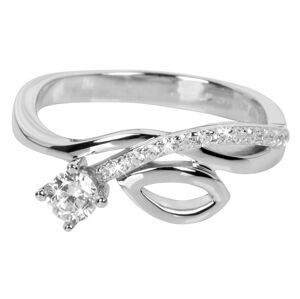 Silver Cat Stříbrný prsten s čirými zirkony SC233-011218201 58 mm