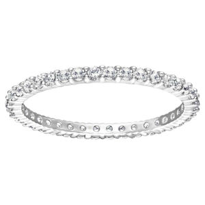 Swarovski Okouzlující třpytivý prsten s krystaly Swarovski Vittore 500777 55 mm