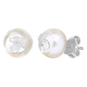 Tous Náušnice z pravých perel s medvídkem 411143500