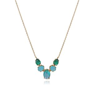 Viceroy Překrásný pozlacený náhrdelník s krystaly Elegant 13168C100-59